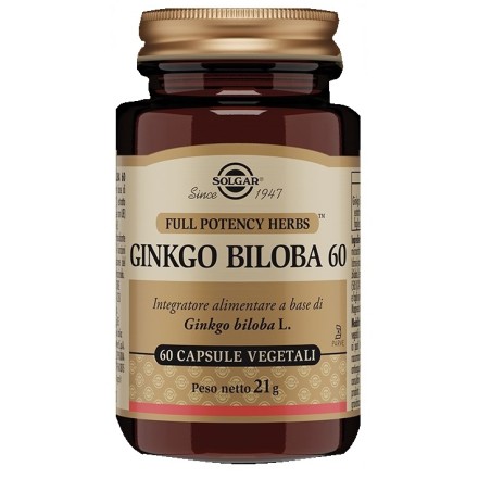 Ginkgo Biloba 60 60 Capsule Vegetali Ginkgo Biloba 60 60 Capsule Vegetali