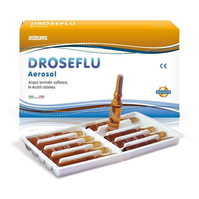 Fiale Aerosol Droseflu 10 Fiale Fiale Aerosol Droseflu 10 Fiale