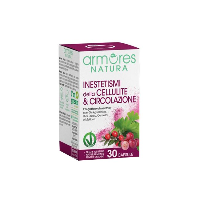 Armores Natura Inestetismi Cellulite E Circolazione 30 Capsule Armores Natura Inestetismi Cellulite E Circolazione 30 Capsule