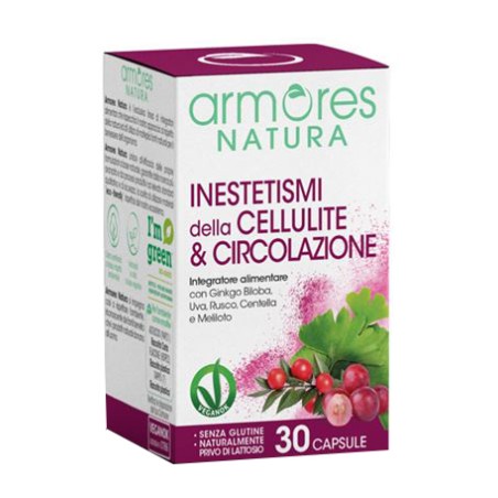 Armores Natura Inestetismi Cellulite E Circolazione 30 Capsule