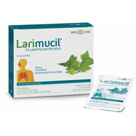Larimucil Fluidificante 600 10 Bustine