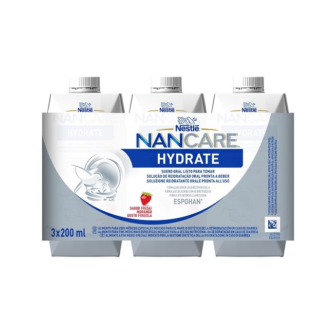 Nancare Hydrate Liquido 3 Pezzi Da 200 Ml Nancare Hydrate Liquido 3 Pezzi Da 200 Ml