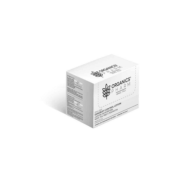 Organics Pharm Dandruff Control Lotion Neem Oil, Tea Tree And Pentavin 12 Fiale Da 6 Ml