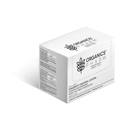 Organics Pharm Dandruff Control Lotion Neem Oil, Tea Tree And Pentavin 12 Fiale Da 6 Ml