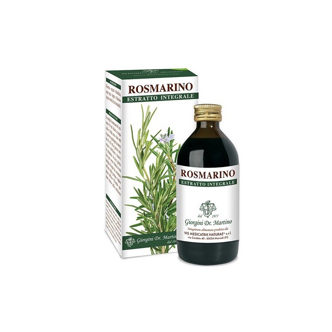 Rosmarino Estratto Integrale 200 Ml Rosmarino Estratto Integrale 200 Ml