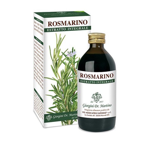 Rosmarino Estratto Integrale 200 Ml Rosmarino Estratto Integrale 200 Ml