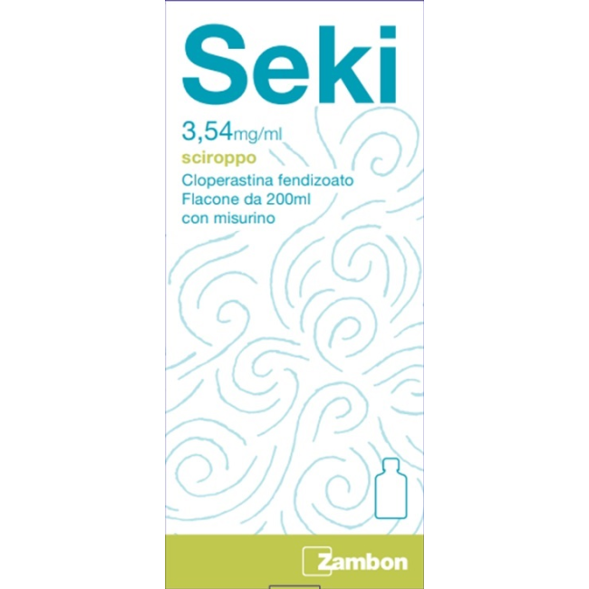 Seki Sciroppo 3,54mg/ml 200 ml