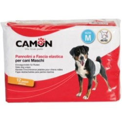 Pannolini A Fascia Cani Maschi Misura 2 12 Pezzi