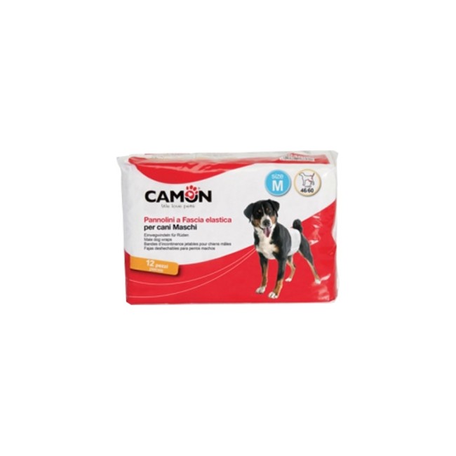 Pannolini A Fascia Cani Maschi Misura 2 12 Pezzi
