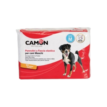 Pannolini A Fascia Cani Maschi Misura 2 12 Pezzi