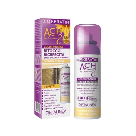 Biokeratin Ach8 Color Prodige Ritocco Ricrescita Biondo Chiaro 75 Ml Dietalinea Biokeratin Ach8 Color Prodige Ritocco Ricrescita Biondo Chiaro 75 Ml Dietalinea