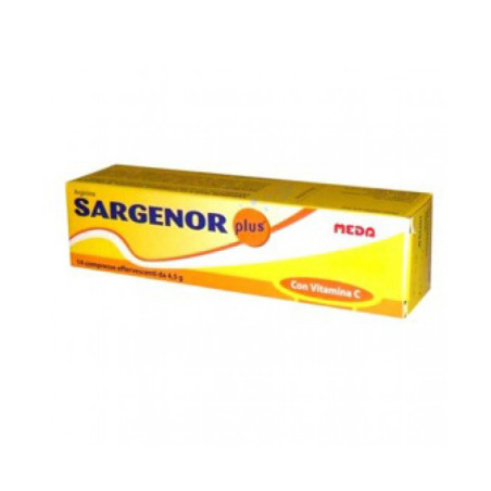 Sargenor Plus Integratore Energizzante Tonificante 14 Compresse Effervescenti