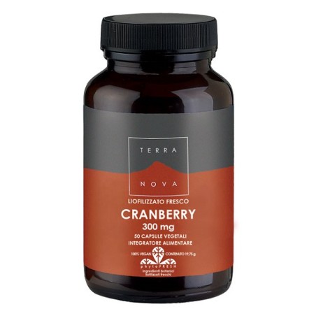 Terranova Cranberry 300mg Liofilizzato Fresco 50 Capsule