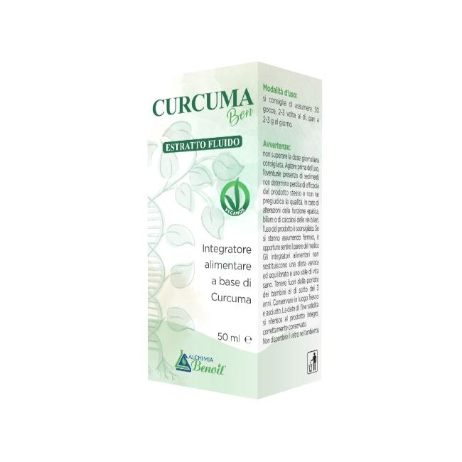 Curcuma Ben Estratto Fluido 50 Ml