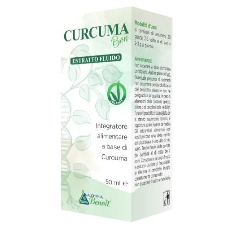 Curcuma Ben Estratto Fluido 50 Ml