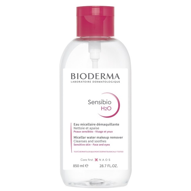 Flacone da 850 ml di Bioderma Sensibio H20 Acqua Micellare Struccante Delicata Flacone da 850 ml di Bioderma Sensibio H20 Acqua Micellare Struccante Delicata