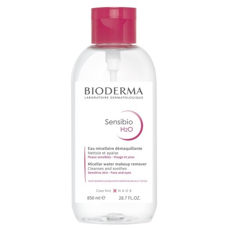 Flacone da 850 ml di Bioderma Sensibio H20 Acqua Micellare Struccante Delicata Flacone da 850 ml di Bioderma Sensibio H20 Acqua Micellare Struccante Delicata