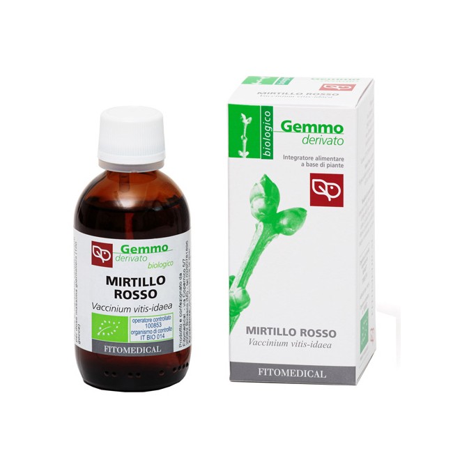 Mirtillo Rosso Macerato Glicerico 50 Ml Bio
