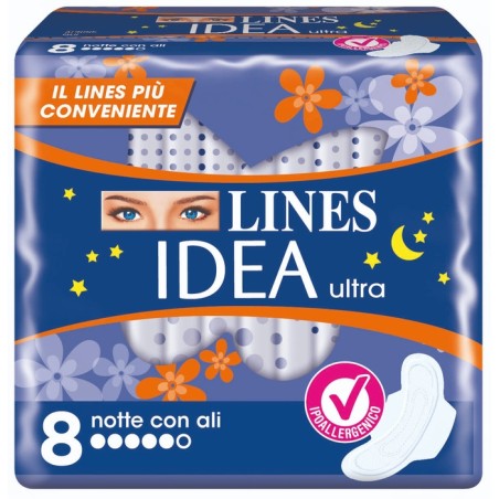 Lines Idea Ultra Notte Ali 8 Pezzi Lines Idea Ultra Notte Ali 8 Pezzi
