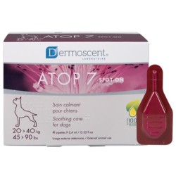 Atop 7 Spot-on Dogs&cats 20-40 Kg 4 Pipette X 2,4 Ml
