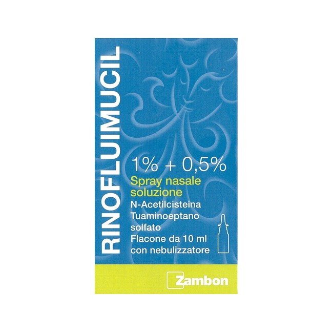 Rinofluimucil Spray Nasale Soluzione 10ml Rinofluimucil Spray Nasale Soluzione 10ml