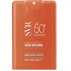 Flacone da 20 ml di Svr Sun Secure Spray Solare Spf 50+ Pocket