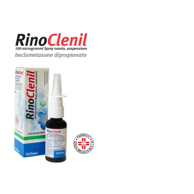 Rinoclenil 100mcg Spray Nasale 200 erogazioni 30 ml Rinoclenil 100mcg Spray Nasale 200 erogazioni 30 ml