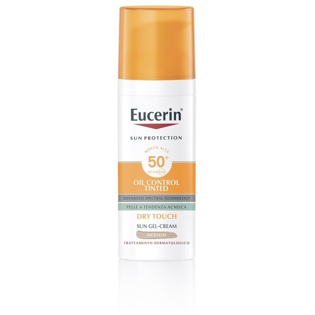 Eucerin Sun Oil Control Tinted Cream Spf50+ 50 Ml Eucerin Sun Oil Control Tinted Cream Spf50+ 50 Ml