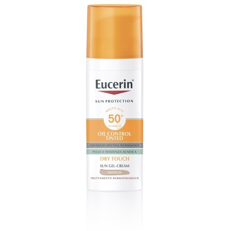 Eucerin Sun Oil Control Tinted Cream Spf50+ 50 Ml Eucerin Sun Oil Control Tinted Cream Spf50+ 50 Ml