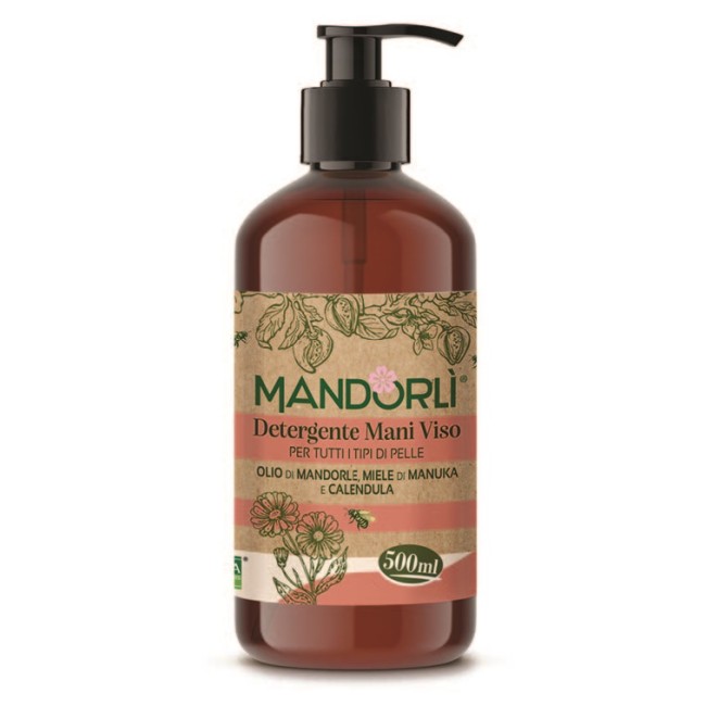 Mandorli Detergente Mani Viso Per Tutti I Tipi Di Pelle 500 Ml