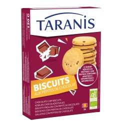 Taranis Biscotti Frollini Con Pepite Di Cioccolato 120 G