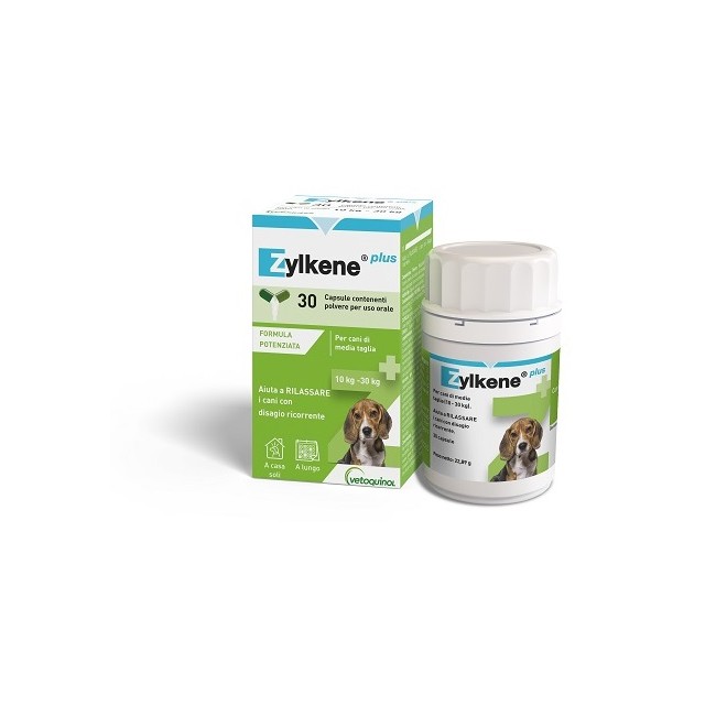 Zylkene Plus Cani 10-30 Kg 30 Capsule