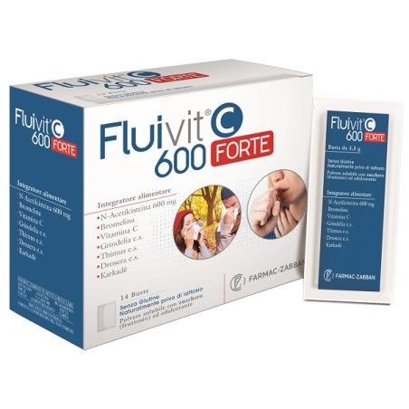 Fluivit C 600 Forte 14 Bustine Fluivit C 600 Forte 14 Bustine