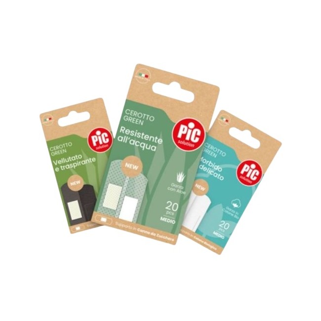 Cerotto Pic Green Bambu' Aloe Sterile 10x15 Cm 5 Pezzi Cerotto Pic Green Bambu' Aloe Sterile 10x15 Cm 5 Pezzi