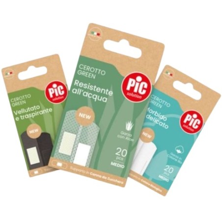 Cerotto Pic Green Bambu' Aloe Medio 20 Pezzi