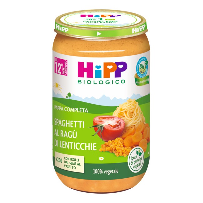 Hipp Spaghetti Ragu' Di Lenticchie 250 G Hipp Spaghetti Ragu' Di Lenticchie 250 G