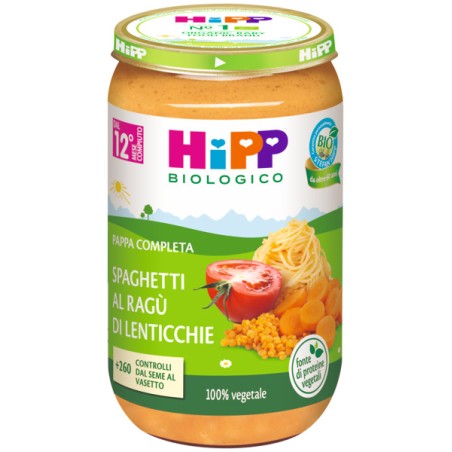 Hipp Spaghetti Ragu' Di Lenticchie 250 G Hipp Spaghetti Ragu' Di Lenticchie 250 G