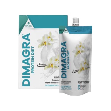 Dimagra Protein Diet Vaniglia 7 Pezzi Da 220 G