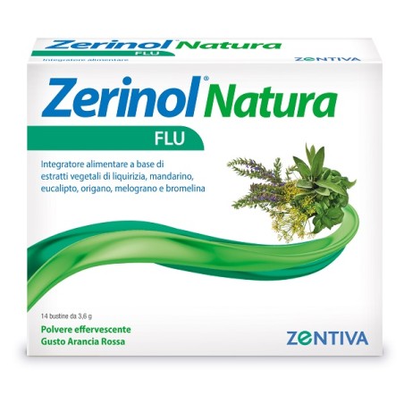 Zerinol Natura Flu 14 Bustine Zerinol Natura Flu 14 Bustine