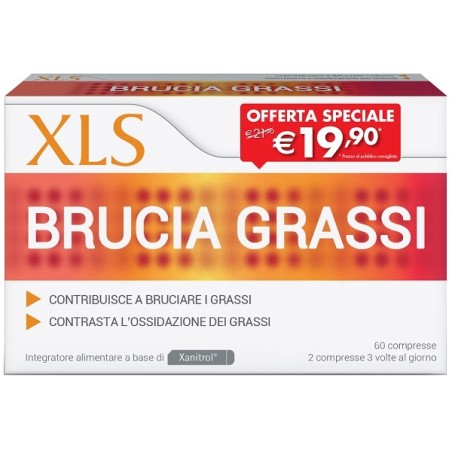 Xls Brucia Grassi 60 Compresse Taglio Prezzo Xls Brucia Grassi 60 Compresse Taglio Prezzo