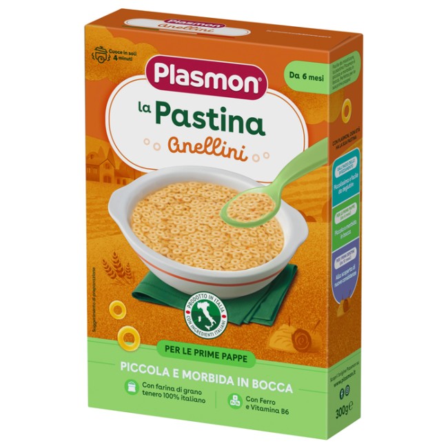 Plasmon Pasta Anellini 300 G Plasmon Pasta Anellini 300 G
