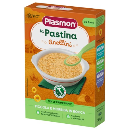 Plasmon Pasta Anellini 300 G Plasmon Pasta Anellini 300 G