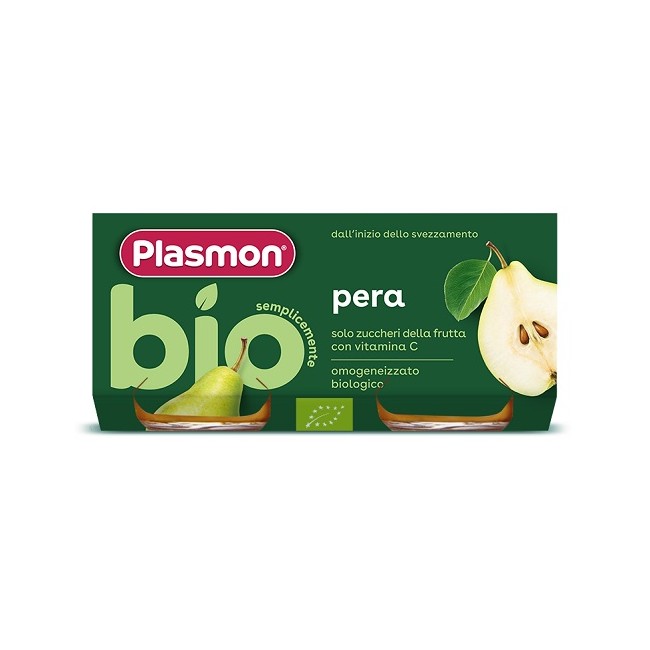 Plasmon Omogeneizzato Bio Pera 2 Vasetti X 80 G Plasmon Omogeneizzato Bio Pera 2 Vasetti X 80 G