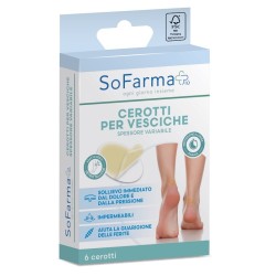 Cerotto Vescica Retrotallone Ovale 44x66 Mm Sofarmapiu' 6 Epzzi