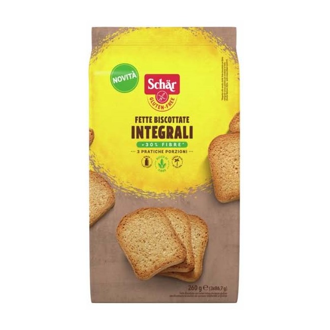 Schar Fette Biscottate Integrali 260 G Schar Fette Biscottate Integrali 260 G