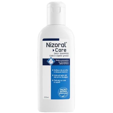 Nizoral Care Daily Shampoo Cute & Capelli Grassi 200 Ml Nizoral Care Daily Shampoo Cute & Capelli Grassi 200 Ml