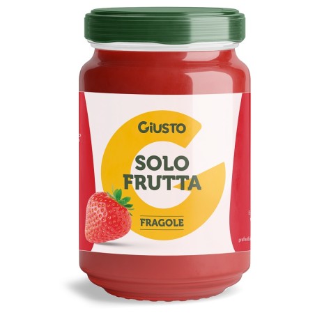 Giusto Solo Frutta Confettura Fragole 220 G Giusto Solo Frutta Confettura Fragole 220 G