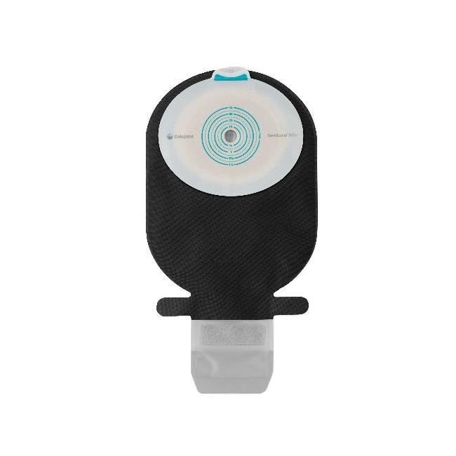 Sacca Ileostomia Sensura Mio Piano Rivestimento Nero Apertura Ispezionabile Maxi W/w Foro Ritagliabile 10-55 30 Pezzi