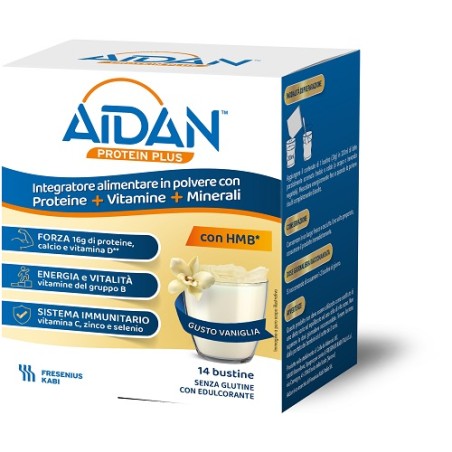 Aidan Protein Plus Vaniglia 14 Bustine Aidan Protein Plus Vaniglia 14 Bustine