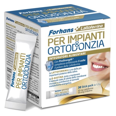 Forhans Per Impianti&ortodonzia 30 Stick-pack Forhans Per Impianti&ortodonzia 30 Stick-pack